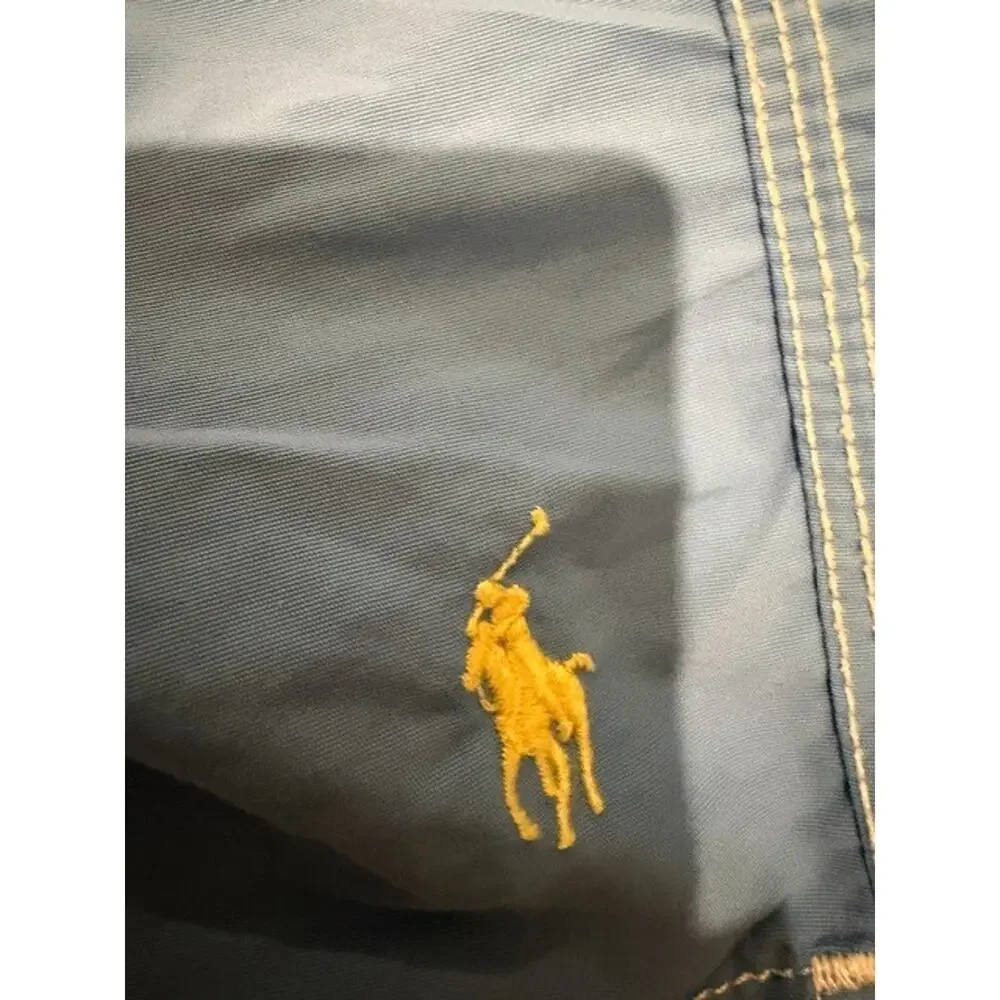Polo Ralph Lauren Size Large Vintage Y2K Cargo Swim Trunks